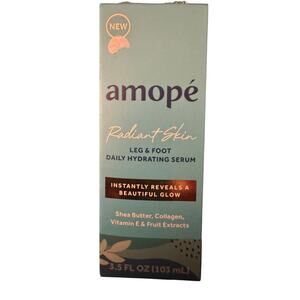 Amope Radiant Skin Leg/Foot Daily Hydrating Serum-Instantly Reveals A Glow 3.5oz